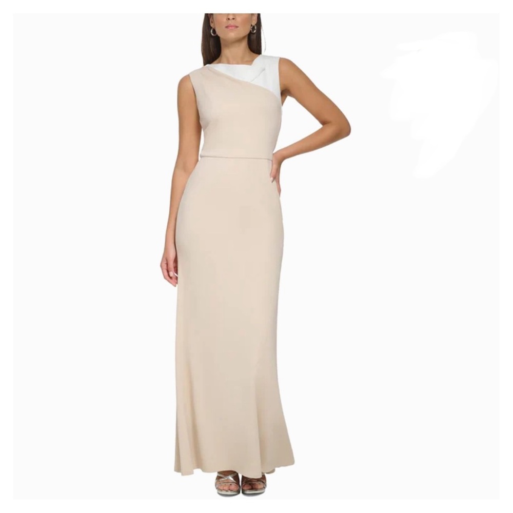 DKNY sleeveless evening dress